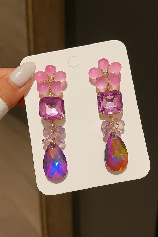 Victoria flowers magic earrings