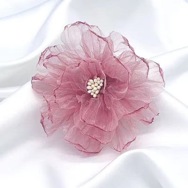 Big flowers 2 in 1 brooches & hair pin