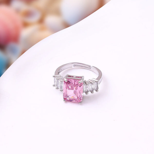 Melody pink stone ring