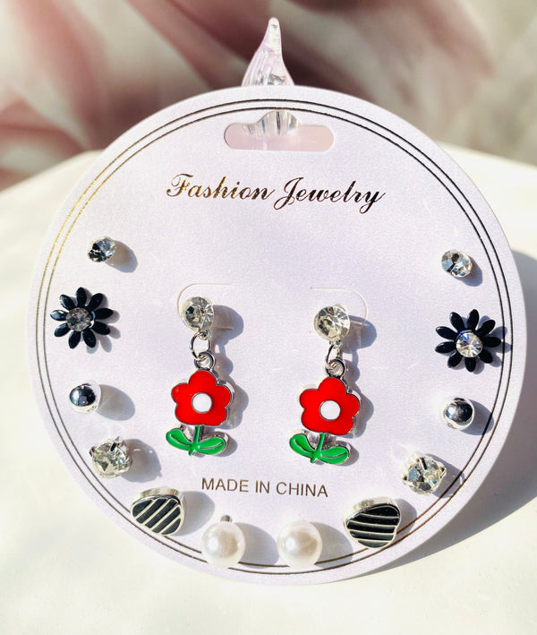 Combo earrings set - 7 pair
