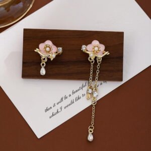 Cherry Blossom Mismatch Fairy Earrings