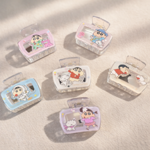 Cute Shinchan Cartoon Hair Claw Clips