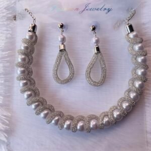 Fashion pearl Korean jewellry set for women